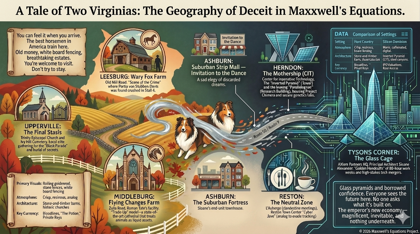 A Tale of Two Virginias — The Geography of Deceit in Maxxwell's Equations